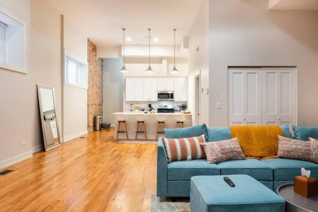 Luxurious Downtown 3 Bed 2 Bth Chicago Exterior foto